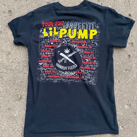 2017 lil pump tour tshirt - Picture 3 of 3